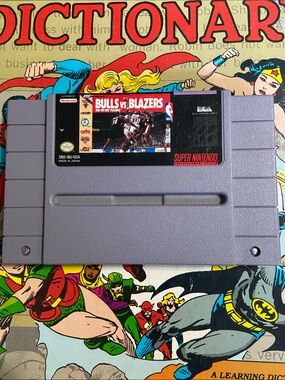 Bulls vs Blazers (Super Nintendo Entertainment System) SNES, 1992